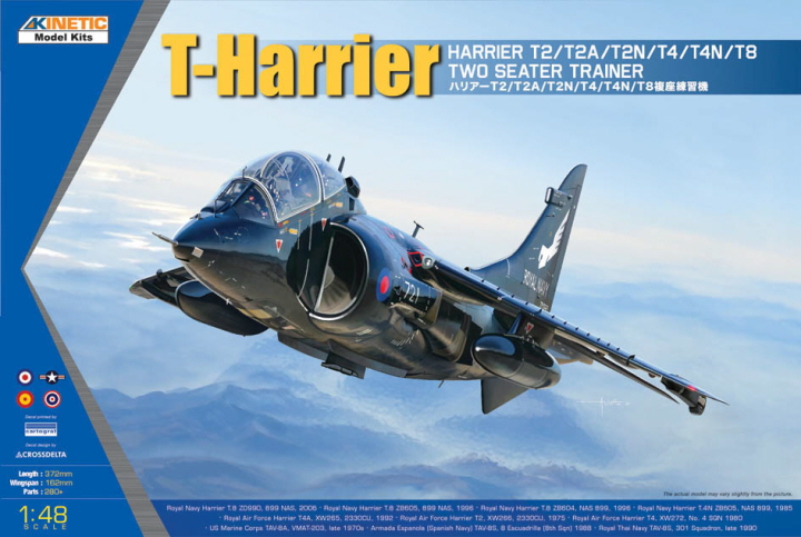 [�˾���ũ] CNK48040 [Kinetic] CNK48040 1/48 Harrier T2/T2A/T2N/T4/T4N/T8 Two Seater Trainer 1