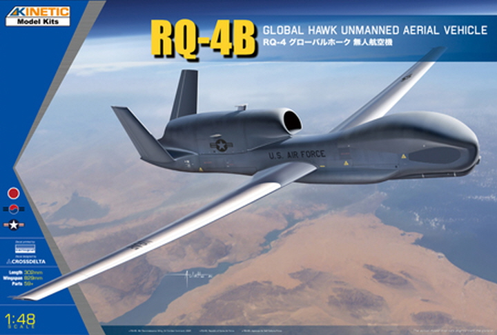 [�˾���ũ] CNK48084 [Kinetic] CNK48084 1/48 RQ-4B Global Hawk-�ѱ� ���� ��ŷ ���� 1