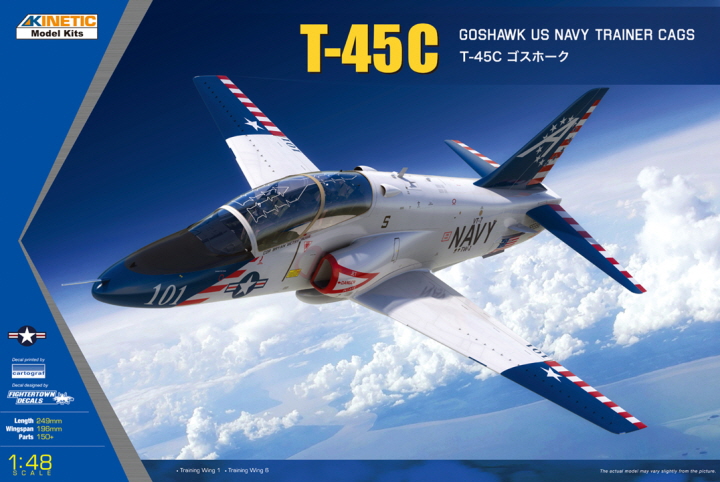 [�˾���ũ] CNK48094 [Kinetic] CNK48094 1/48 T-45C Goshawk US Navy Trainer CAGS 1