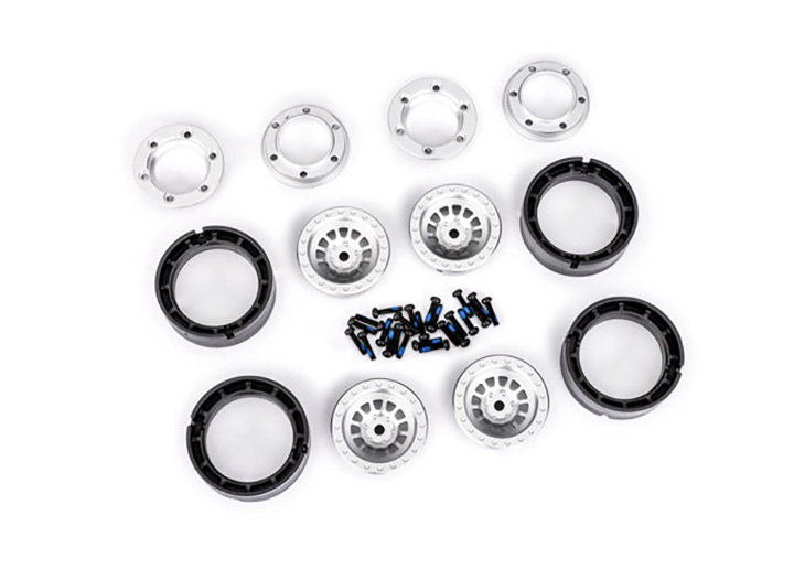[�˾���ũ] AX9881-SLVR [Traxxas] AX9881-SLVR Wheels, 1.0, 6061-T6 aluminum 1