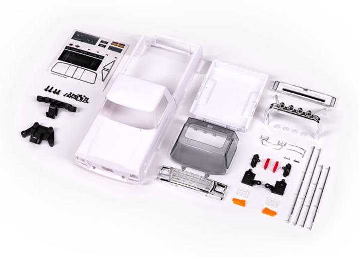 [�˾���ũ] AX9812 [Traxxas] AX9812 Body, Ford F-150 Truck (1979), complete (unassembled) (white, requires painting) 1