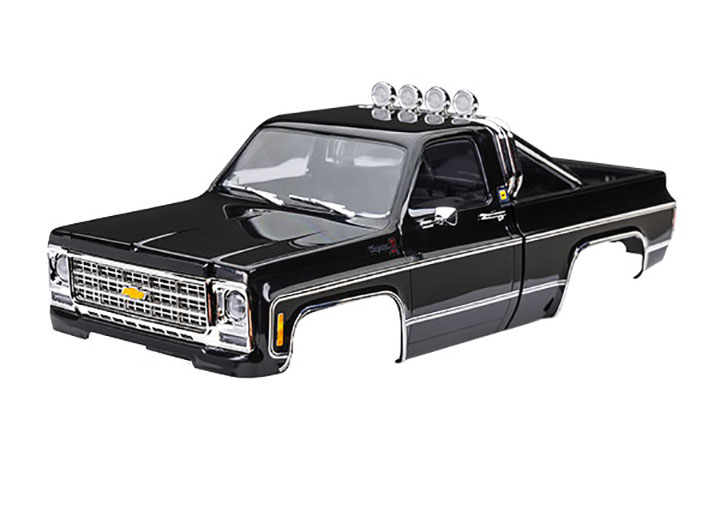 [�˾���ũ] AX9811-BLK [Traxxas] AX9811-BLK Body, Chevrolet K10 Truck (1979), complete, black 1