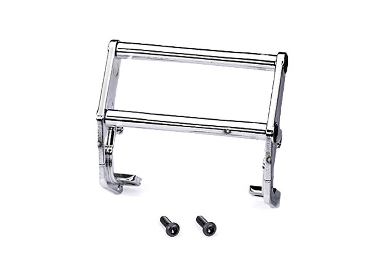 [�˾���ũ] AX9838 [Traxxas] AX9838 Push bar, bumper, chrome (assembled) (fits 9836 bumper) 1
