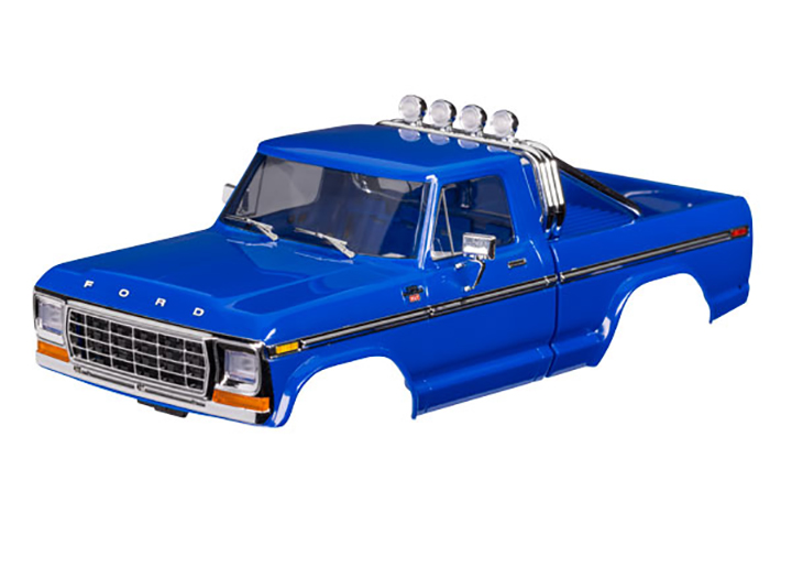 [�˾���ũ] AX9812-BLUE [Traxxas] AX9812-BLUE Body, Ford F-150 Truck (1979), complete, blue 1