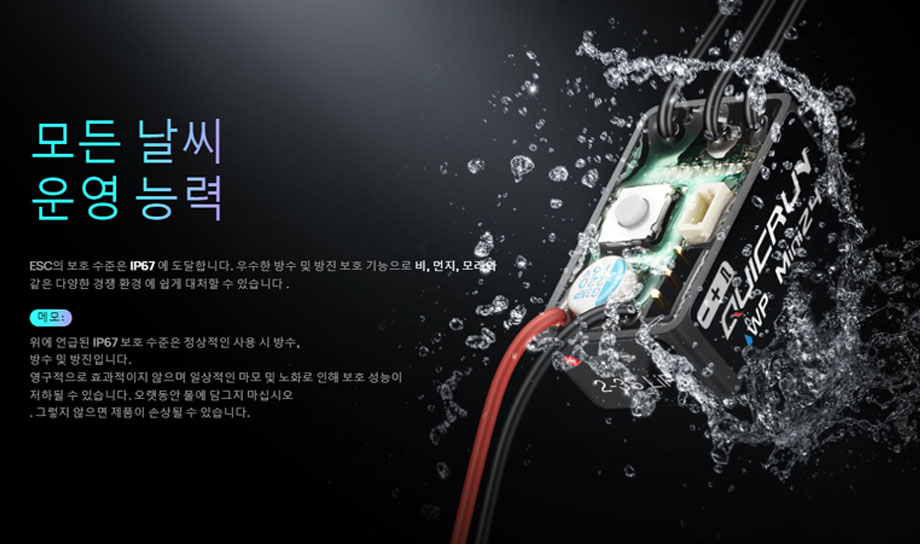 [�˾���ũ] 30109004 [HOBBYWING] QuicRun WP Mini 24 �귯������/�귯���� ���ӱ� 4