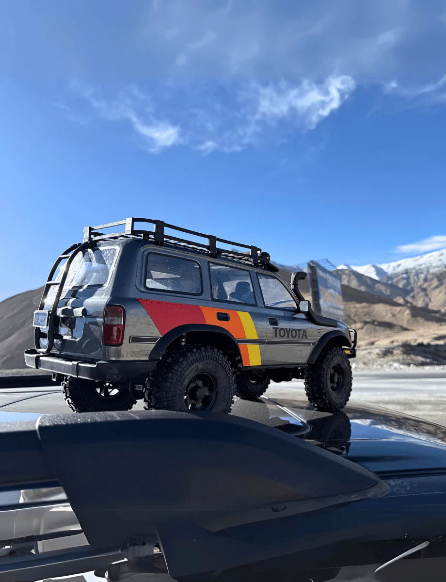 �˾���ũ FMS11042RSGY-SP [ROC HOBBY] FMS 1:10 FCX10 LC80 Toyota Land Cruiser 80 RS (���Ÿ ����ũ����) 3