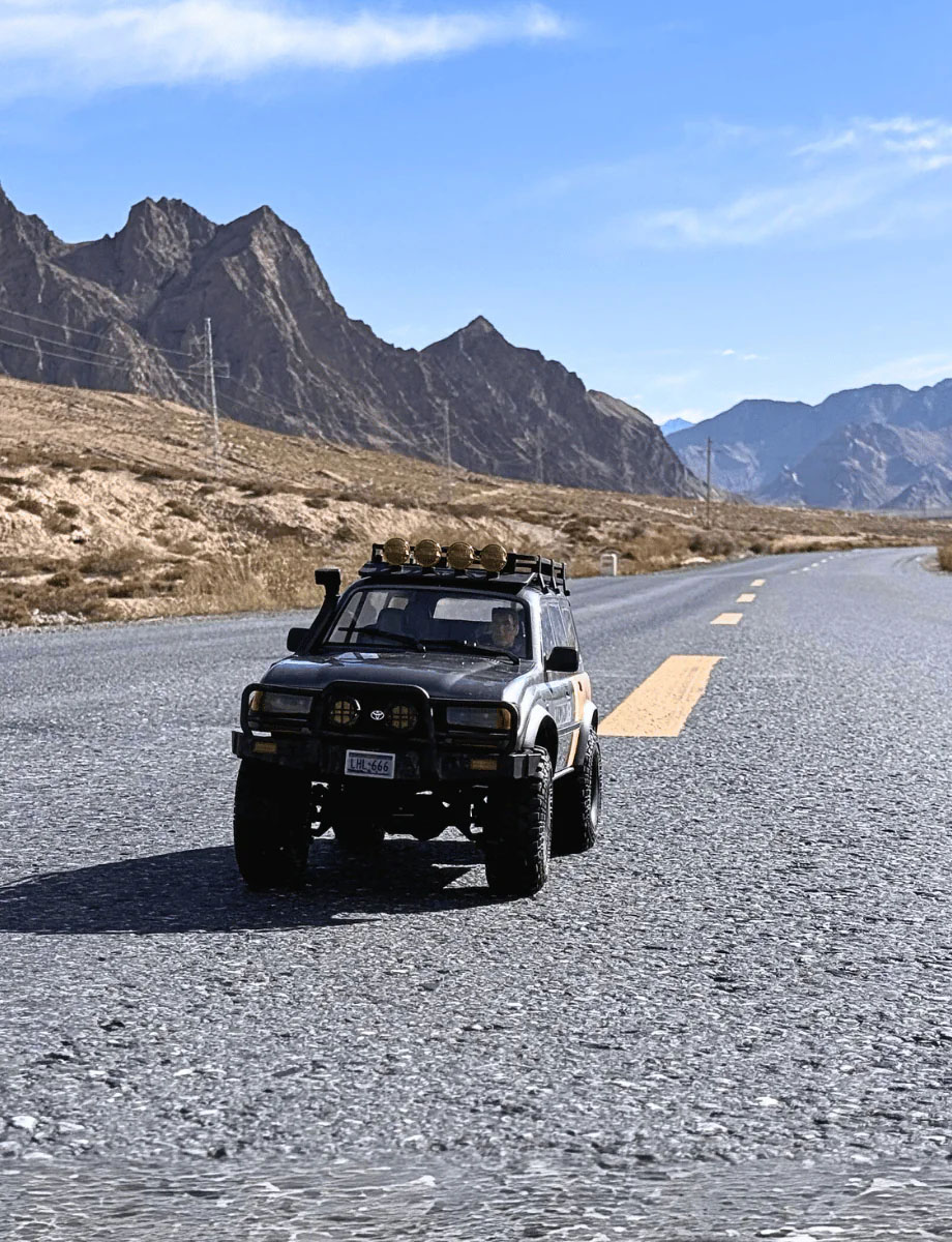 �˾���ũ FMS11042RSGY-SP [ROC HOBBY] FMS 1:10 FCX10 LC80 Toyota Land Cruiser 80 RS (���Ÿ ����ũ����) 6