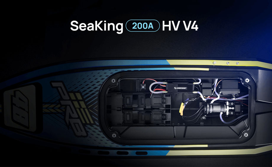 [�˾���ũ] 30301201 [HOBBYWING] SEAKING 200A HV V4 (��Ʈ�� 5-14S �귯������ ���ӱ�) 1