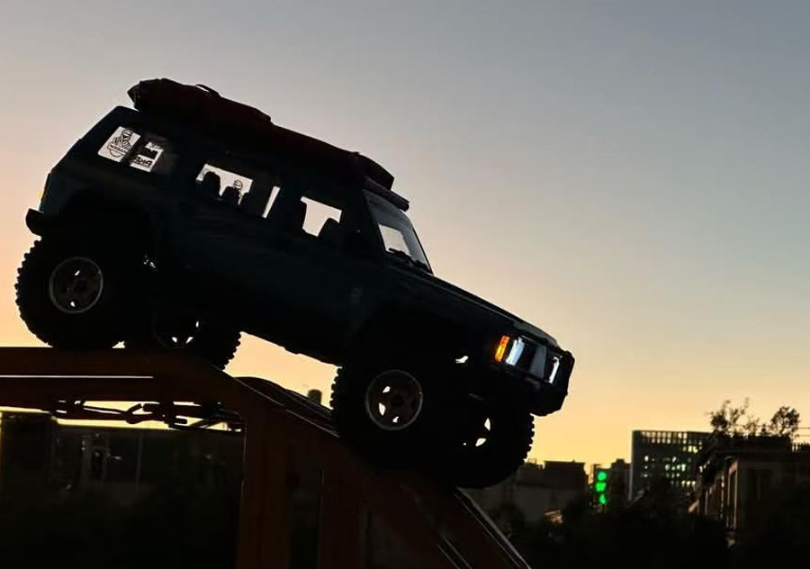 [�˾���ũ] YK4107-Dark blue [YK HOBBY] 1:10 YK4107 4WD 2�� SUV Trial �� Ʈ���̾� RTR Dark blue 23