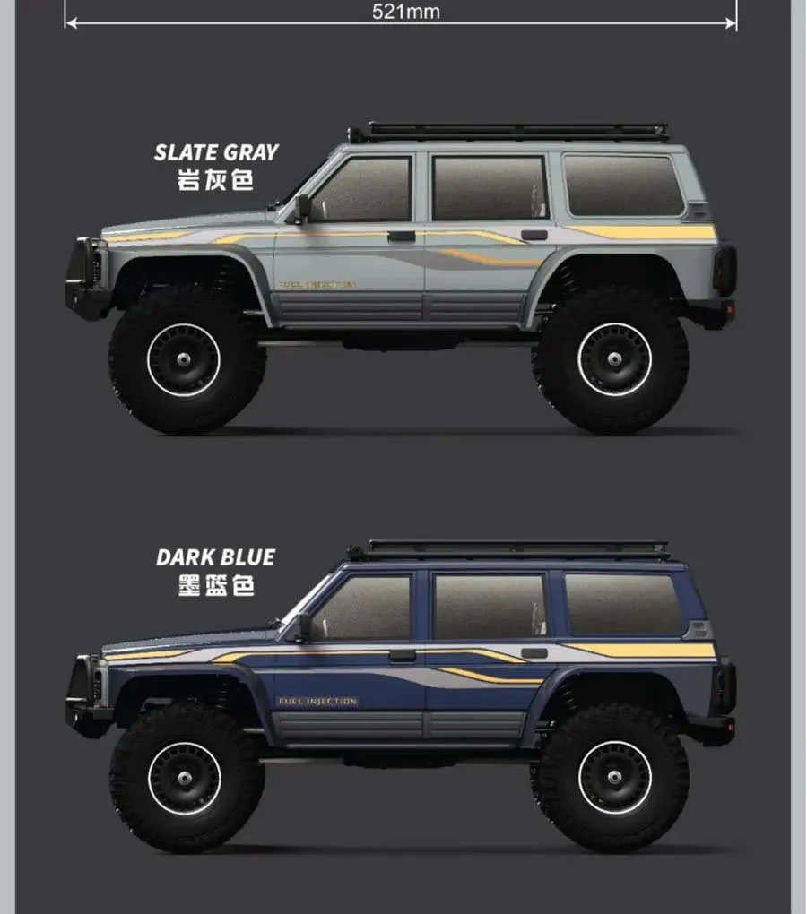 [�˾���ũ] YK4107-Slate gray [YK HOBBY] 1:10 YK4107 4WD 2�� SUV Trial �� Ʈ���̾� RTR Slate gray 18