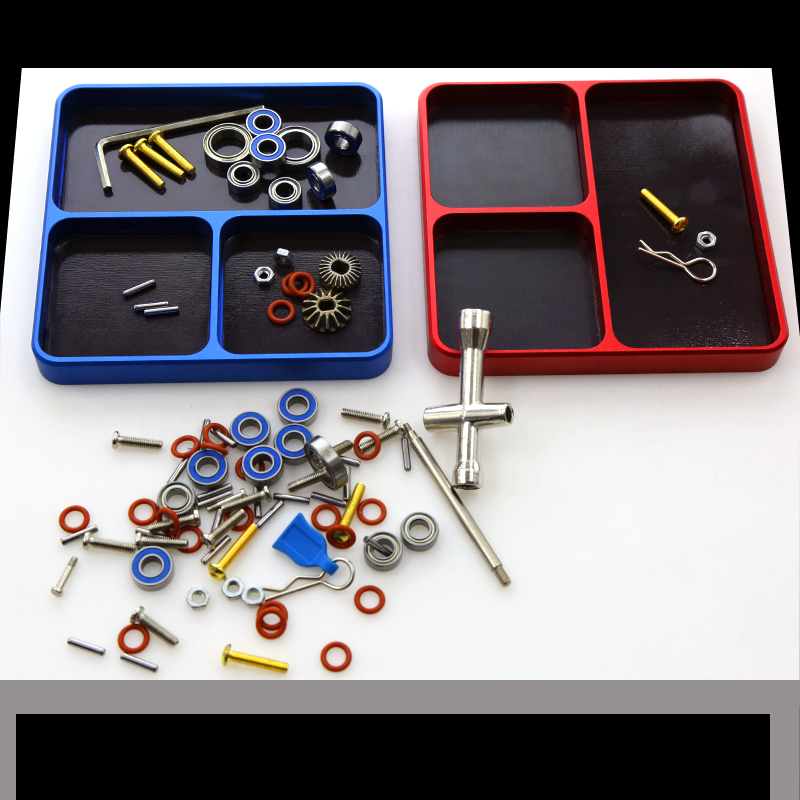 [�˾���ũ] DTT09004A [DETAILS TECH] Square Magnetic Maintenance Screw Tray RC Car 98.7X98X11mm - �Ķ�/����/�ϴû�/���� 3