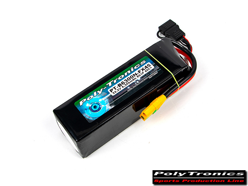 [�˾���ũ] PT-B6300_FX45_6 PT-B6300-FX45 (22.2V, 6S1P, 45C+/JST-XT) ��Ƭ������ ���͸� - XT90 ��Ƽ����ũ 2
