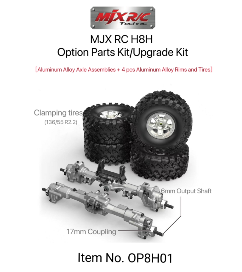 [�˾���ũ] OP8H01 [MJX RC] H8H �ɼ� ���׷��̵� ��Ż �� �� �׽� Option Parts Kit/Upgrade Kit 1