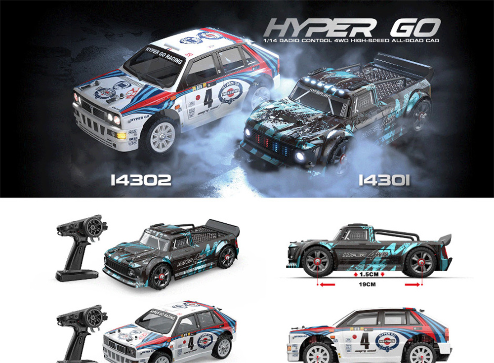 [�˾���ũ] 14303 [MJX RC] HYPER GO 14303 1/14 �帮��Ʈ RC �ڵ��� �귯�ø��� ���� ���� �� 42km/h- [LED��Ʈ�Ѱ����ϰ� �帮����Ÿ�̾ ���Ե� ���̷γ���� ����] 6