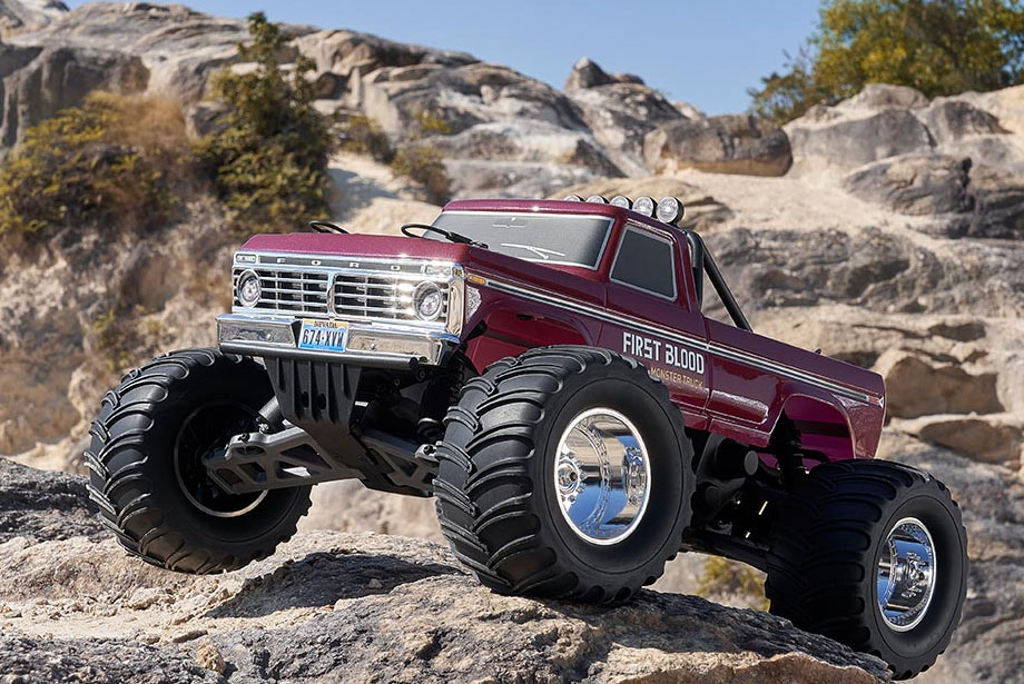 �˾���ũ FMS11023RSHR [ROC HOBBY] FMS 1:10 Ford F100 Monster Truck RTR 2WD RS ����, High Roller 10
