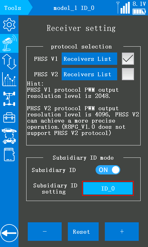 [�˾���ũ] R12F [RadioLink] ������ũ R12F 12ä�� ���� �ùķ��̼� ���ű� (T8FB �������) 8