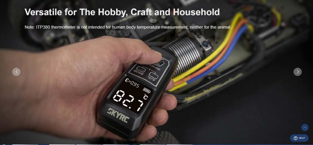[�˾���ũ] SK-500037-02 [SKY RC] 380P Infrared Thermometer (������ ���ܼ� �µ���) 9