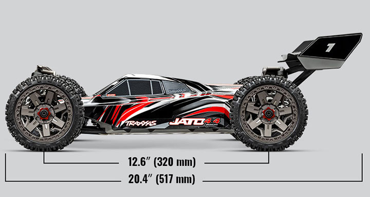 [�˾���ũ] CB90154-4 Green [Traxxas] CB90154-4 Green 1/8 Jato 4X4 VXL Electric Raing Buggy 3