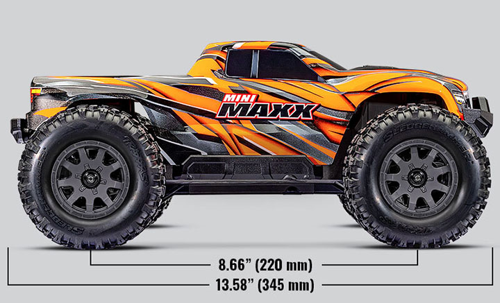 [�˾���ũ] CB107154-1 Black [Traxxas] CB107154-1 Black Mini Max - ���͸� ������ ���� 3