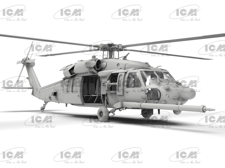 [�˾���ũ] BICM48360 [ICM] BICM48360 1/48 MH-60L Black Hawk,US Special Forces Helicopter 2