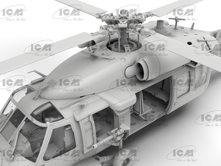 [�˾���ũ] BICM48360 [ICM] BICM48360 1/48 MH-60L Black Hawk,US Special Forces Helicopter 3