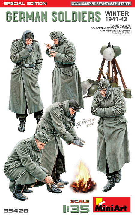 [�˾���ũ] BE35428 [Miniart] BE35428 1/35 German Soldiers Winter 1941-42, Special Edition 1